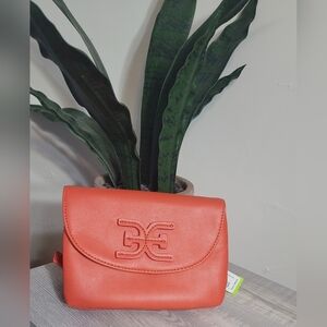 SAM EDELMAN Orange Cross Body Purse Bag